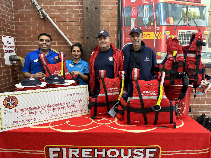Firehouse Subs Supports Toronto Search and Rescue Marine with Life ...